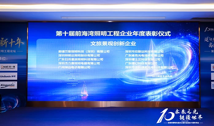 第十届前海湾照明工程奖-文旅景观创新企业-3 第十届前海湾照明工程奖-文旅景观创新企业-3